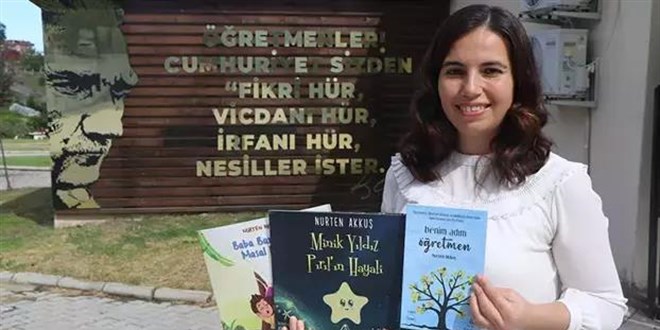 Projeleriyle dünyaya ilham veren Nurten öğretmen, kitap çıkarttı