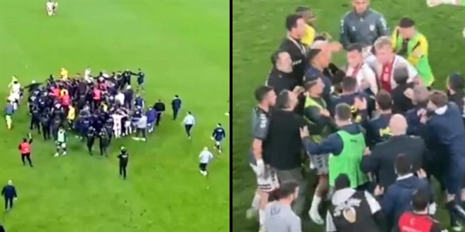 Kadıköy'de maç sonu kavga çıktı!