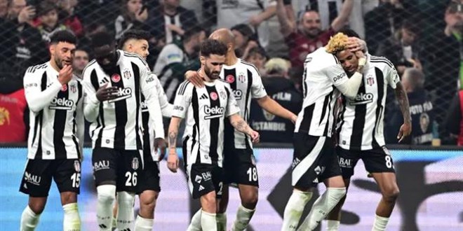Dev maçta kazanan Beşiktaş
