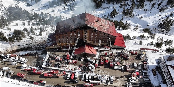 Kartalkaya Otel Yangınını Araştırma Komisyonu'nun görev süresi uzatıldı