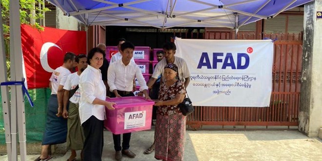 AFAD'ın Myanmar'a Uzanan Şefkat Eli: Yardımlar Yola Çıktı
