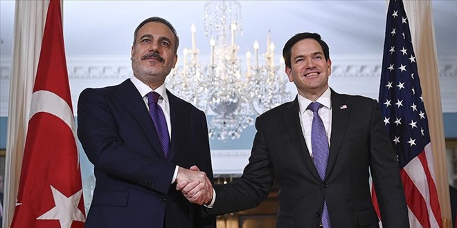 Bakan Fidan, ABD Dışişleri Bakanı Rubio ile görüştü