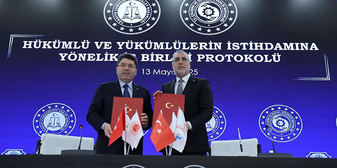 Protokol imzalandı: Cezaevinden çıkacaklara iş desteği