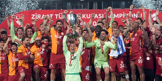 Galatasaray, Türkiye Kupası'nı 19. kez kazandı
