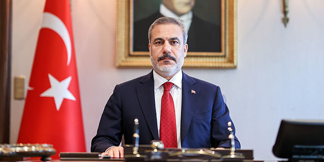 Bakan Fidan, ABD'li ve Suriyeli mevkidaşlarıyla üçlü görüşme yaptı