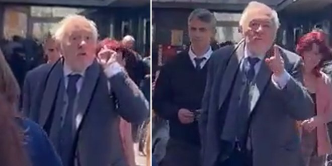 İlber Ortaylı, öğrencilerle tartıştı: Sus bakayım, okulun kapanmasını istemiyorum!