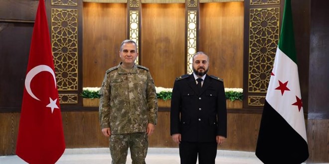 MSB heyeti, Suriye Savunma Bakanı Kasra ile görüştü