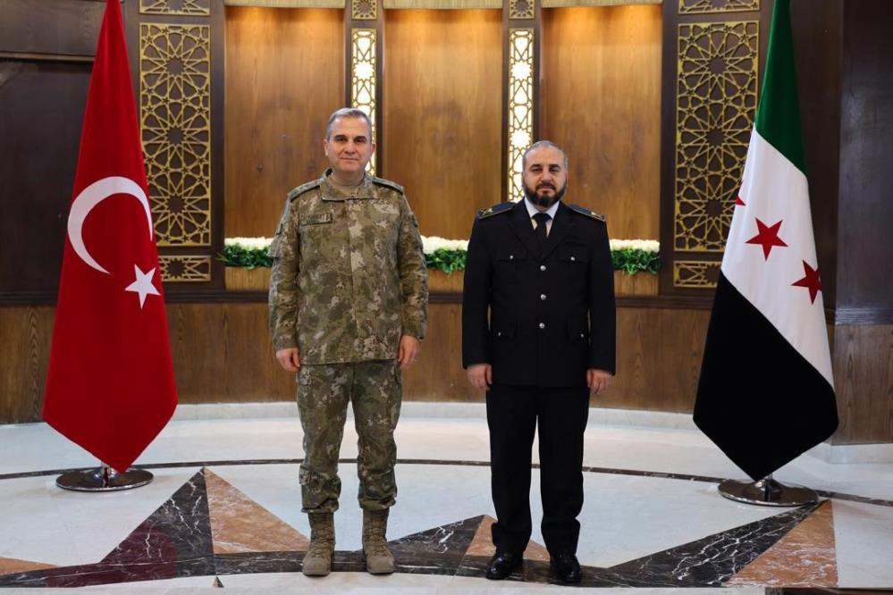 MSB heyeti, Suriye Savunma Bakanı Kasra ile görüştü