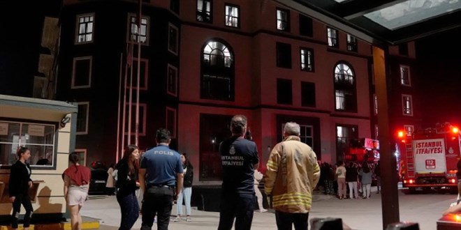 İstanbul Tuzla'da Kız Öğrenci Yurdunda Yangın Paniği