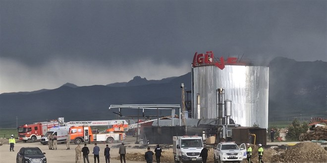 Asfalt üretim tesisinde gaz sıkışması kaynaklı patlama: 1 ölü