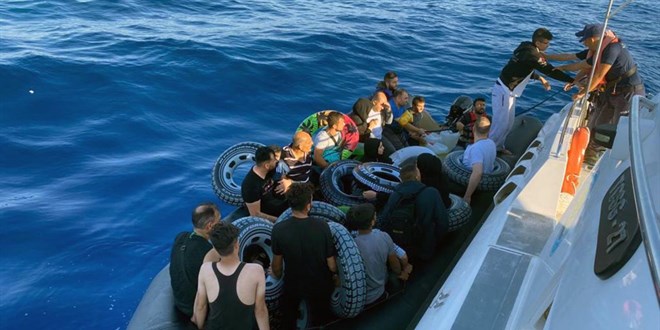 Fethiye Açıklarında 33 Düzensiz Göçmen Yakalandı
