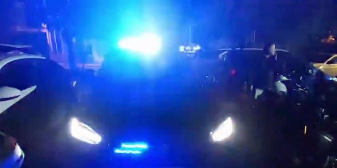 Beyoğlu'nda usulsüz çakar kullanımına 136 bin 165 lira ceza