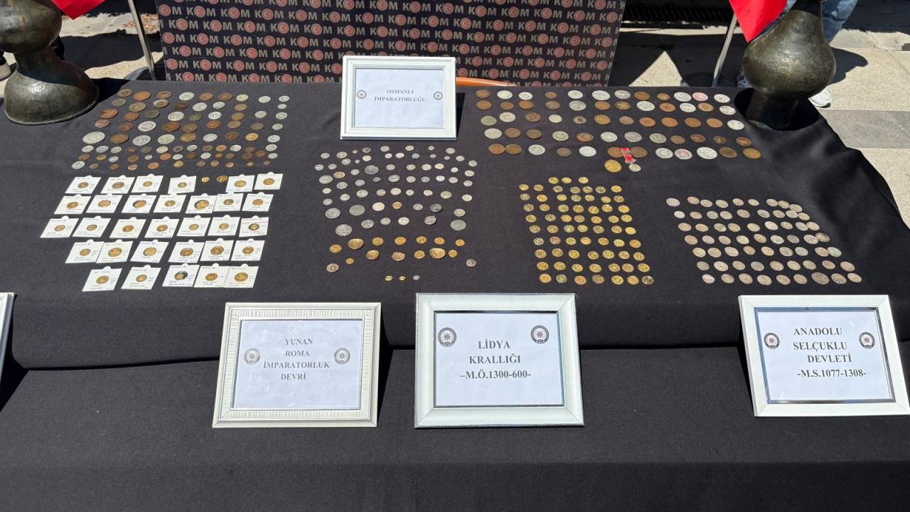 İstanbul'da 2.922 Tarihi Eser Kaçakçılığı Operasyonu