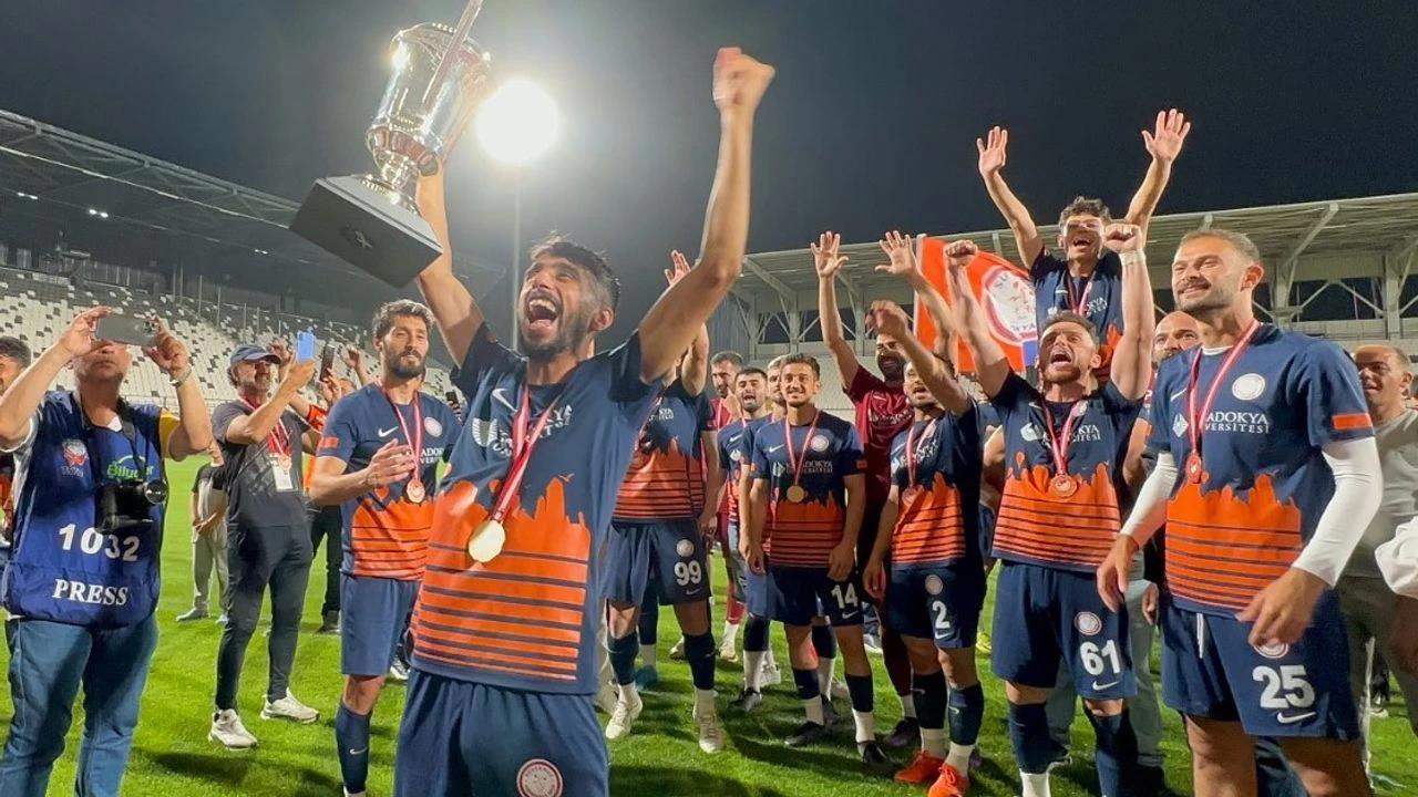 Köy takımından büyük başarı! TFF 3. Lig'e yükseldiler